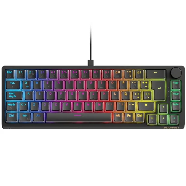 Forgeon Clutch Teclado Gaming RGB 60% Switch Red